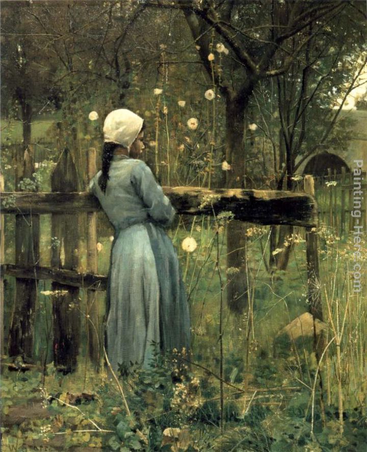 A Girl in A Meadow by William Stott painting - 2011 A Girl in A Meadow by William Stott art painting